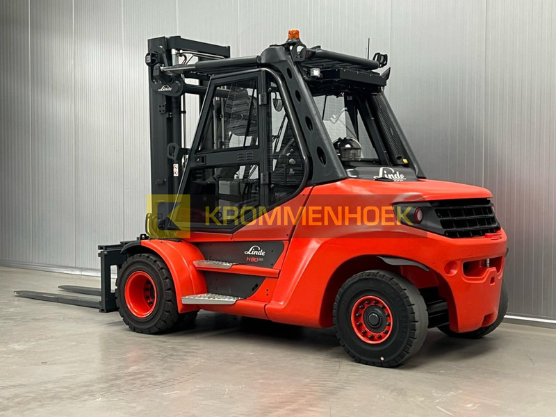 Linde H 80 D-900 Demo - Dizel forklift: fotoğraf 3 Linde H 80 D-900 Demo - Dizel forklift: fotoğraf 3
