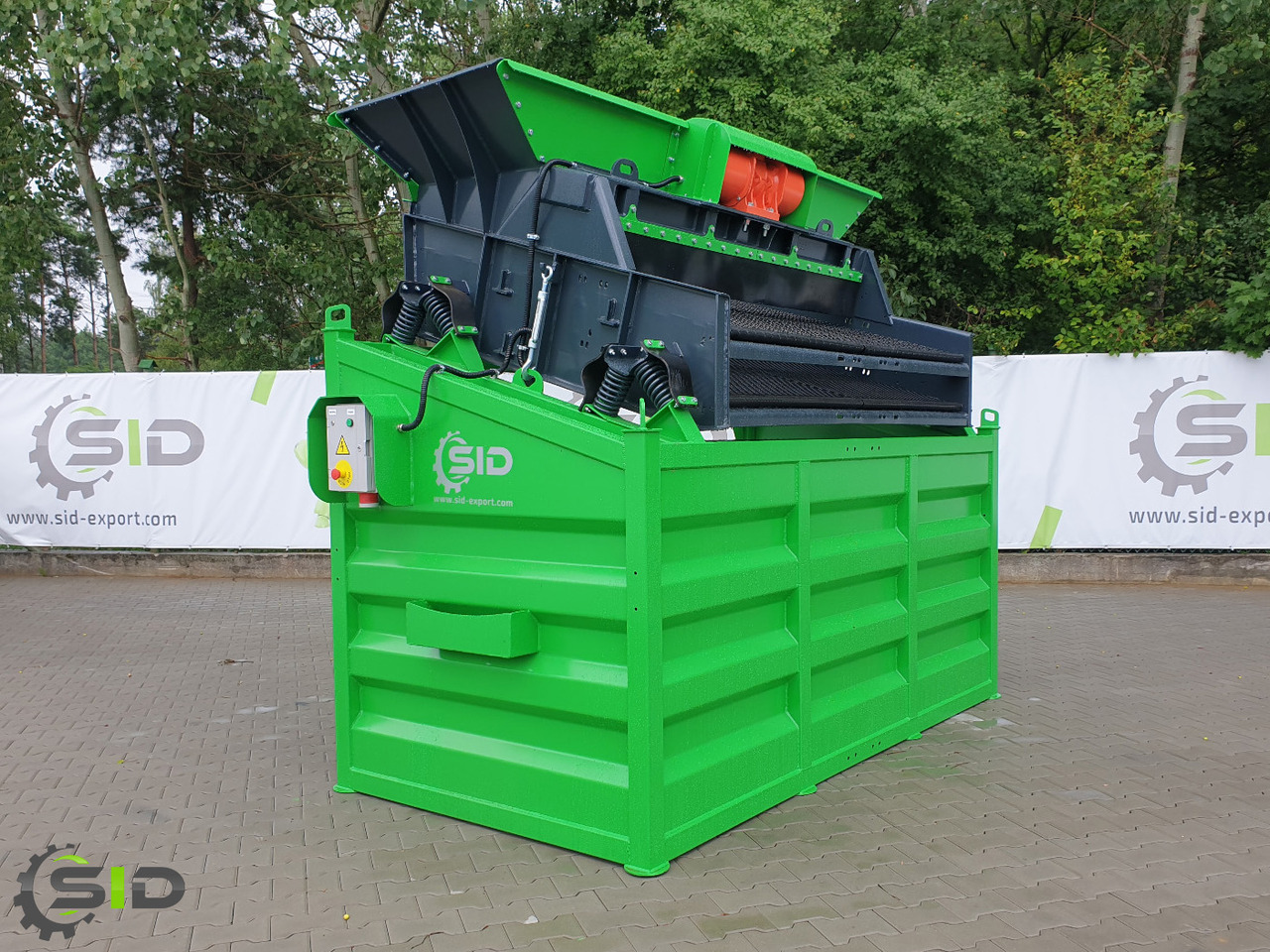 SID Siebanlage / Rüttelsieb / Vibrating Screen / Crible vibrant - Elek: fotoğraf 2 SID Siebanlage / Rüttelsieb / Vibrating Screen / Crible vibrant - Elek: fotoğraf 2