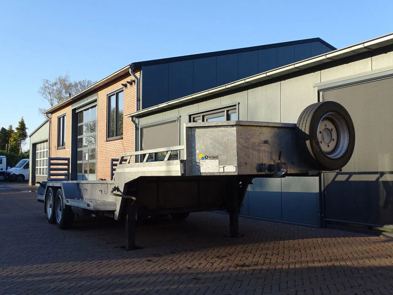 Kuiper 8 Tons Be Oplegger 670x195 laadvloerhoogte 50 cm - Alçak çerçeveli platform dorse: fotoğraf 2 Kuiper 8 Tons Be Oplegger 670x195 laadvloerhoogte 50 cm - Alçak çerçeveli platform dorse: fotoğraf 2