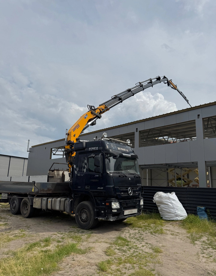 MERCEDES-BENZ ACTROS 2648 HDS 44TON /M 28 METRÓW R/C - Vinçli kamyon: fotoğraf 1 MERCEDES-BENZ ACTROS 2648 HDS 44TON /M 28 METRÓW R/C - Vinçli kamyon: fotoğraf 1