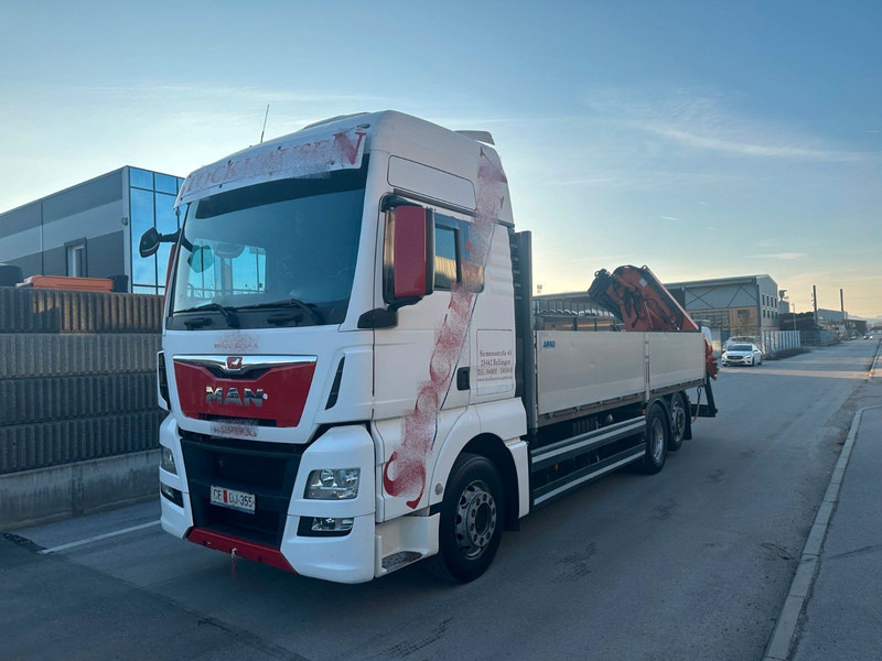 MAN TGX 26.440 - Sal/ Açık kasa kamyon, Vinçli kamyon: fotoğraf 2 MAN TGX 26.440 - Sal/ Açık kasa kamyon, Vinçli kamyon: fotoğraf 2