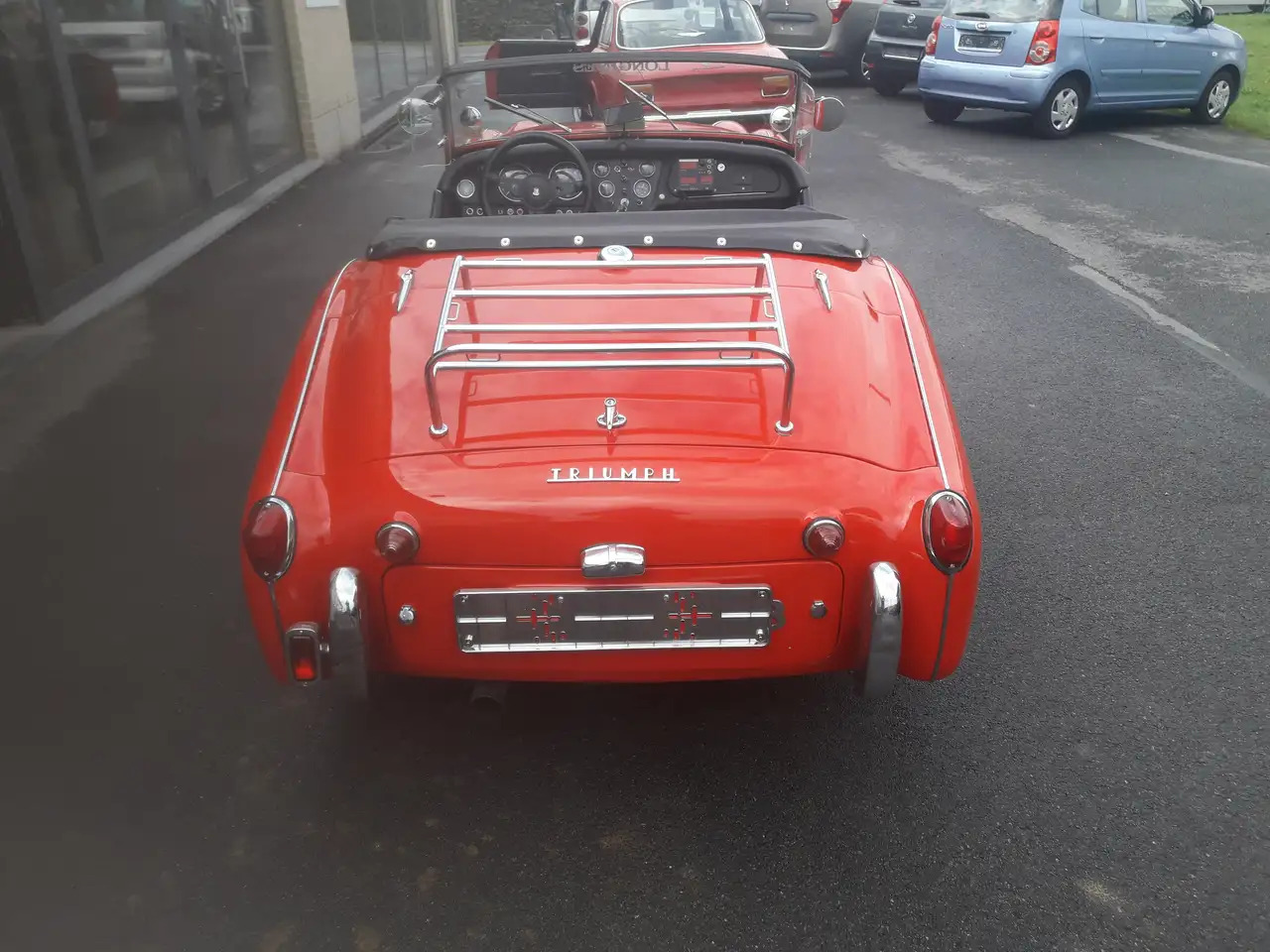 Triumph TR3 - Cabrio araba: fotoğraf 4 Triumph TR3 - Cabrio araba: fotoğraf 4