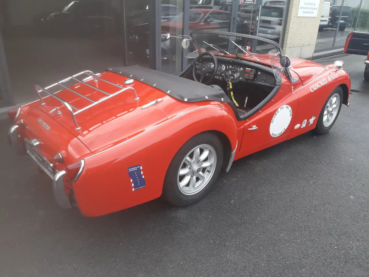 Triumph TR3 - Cabrio araba: fotoğraf 2 Triumph TR3 - Cabrio araba: fotoğraf 2