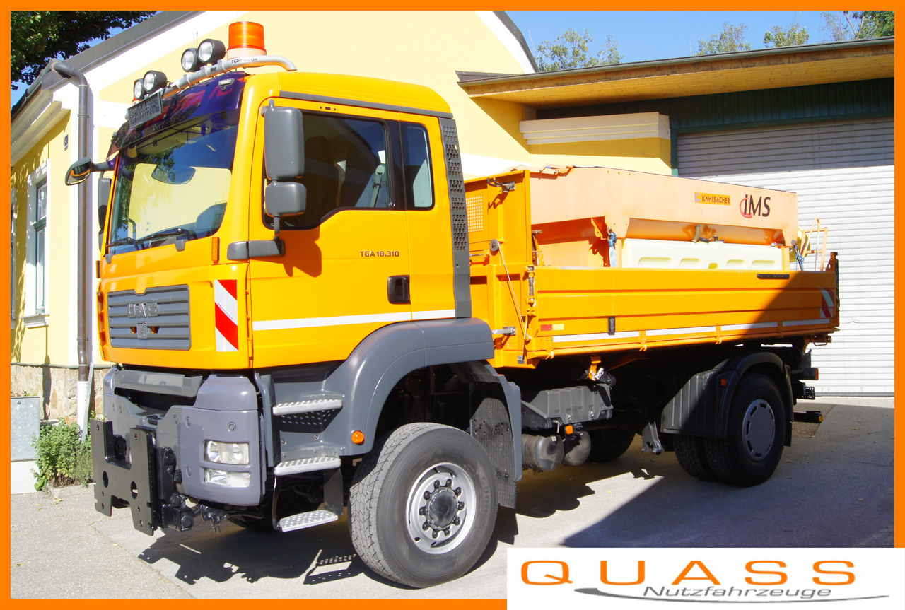 MAN TGA 18.310 BL 4x4/MEILLER/Salzstreuer/Winterdienst - Damperli kamyon: fotoğraf 1 MAN TGA 18.310 BL 4x4/MEILLER/Salzstreuer/Winterdienst - Damperli kamyon: fotoğraf 1