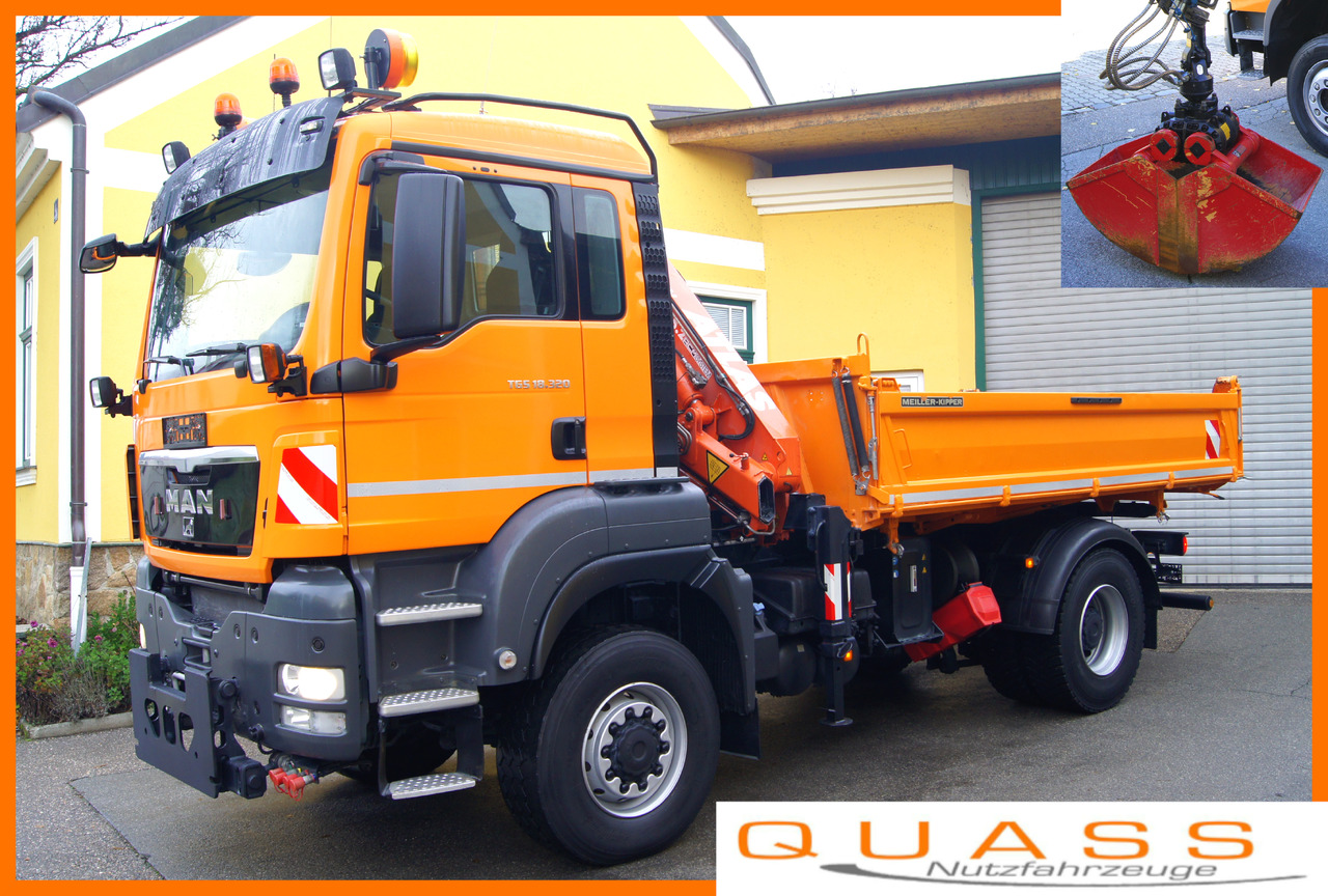 MAN TGS 18.320 BL 4x4/ TÜV/ ATLAS 65.2/ MEILLER/ Winterdienst - Kar küreme aracı: fotoğraf 1 MAN TGS 18.320 BL 4x4/ TÜV/ ATLAS 65.2/ MEILLER/ Winterdienst - Kar küreme aracı: fotoğraf 1