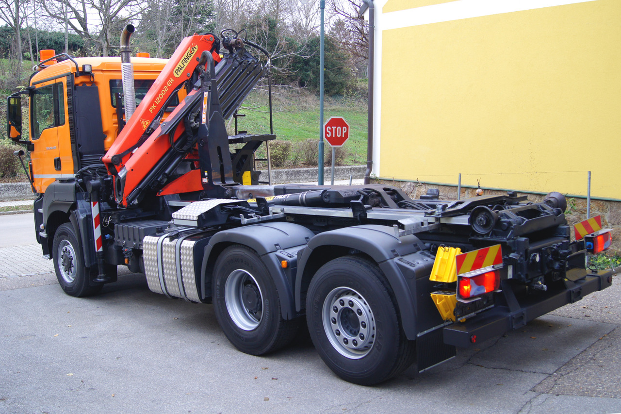 MAN TGS 28.400 BL 6x4-4/PK 12002 D/PALIFT/Winterdienst/Streuer/Pflug - Damperli kamyon, Vinçli kamyon: fotoğraf 3 MAN TGS 28.400 BL 6x4-4/PK 12002 D/PALIFT/Winterdienst/Streuer/Pflug - Damperli kamyon, Vinçli kamyon: fotoğraf 3