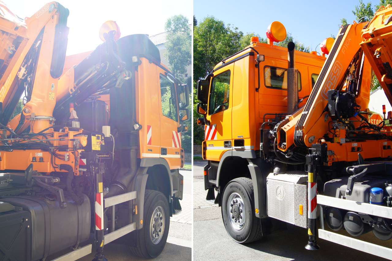 MERCEDES-BENZ ACTROS 1836 /4x4/TÜV/FASSI 110/MEILLER/Wechselsystem/Winterdienst - Vinçli kamyon: fotoğraf 5 MERCEDES-BENZ ACTROS 1836 /4x4/TÜV/FASSI 110/MEILLER/Wechselsystem/Winterdienst - Vinçli kamyon: fotoğraf 5