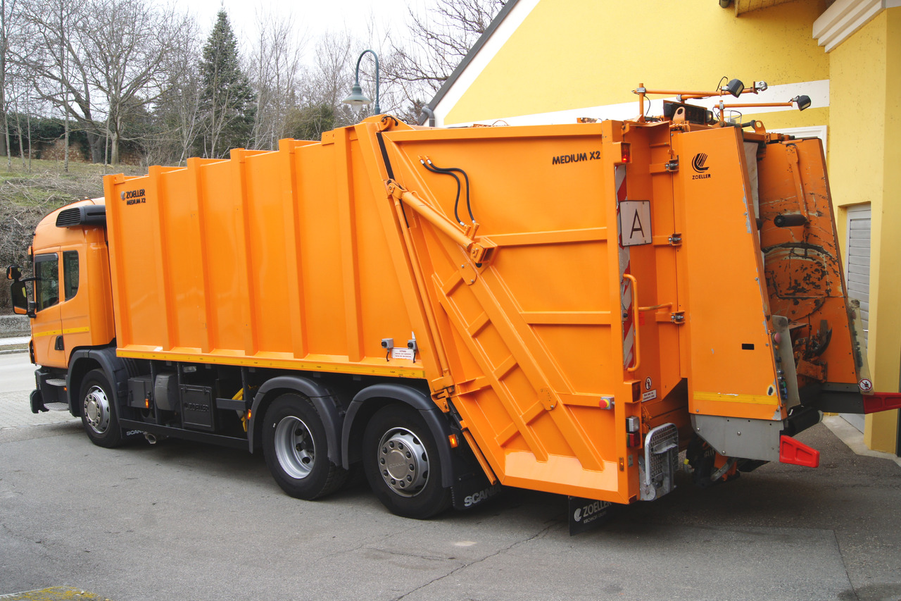 Scania P280 6x2-2/Euro6/ZOELLER MEDIUM X2 C21 Variopress - Çöp kamyonu: fotoğraf 3 Scania P280 6x2-2/Euro6/ZOELLER MEDIUM X2 C21 Variopress - Çöp kamyonu: fotoğraf 3