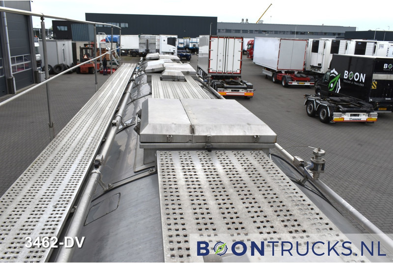 Burg BPO 12-27 Z TANK | 32,7 M³ * 3 COMP. * FOOD * STAINLESS STEEL * APK 05-2025 - Tanker dorse: fotoğraf 2 Burg BPO 12-27 Z TANK | 32,7 M³ * 3 COMP. * FOOD * STAINLESS STEEL * APK 05-2025 - Tanker dorse: fotoğraf 2