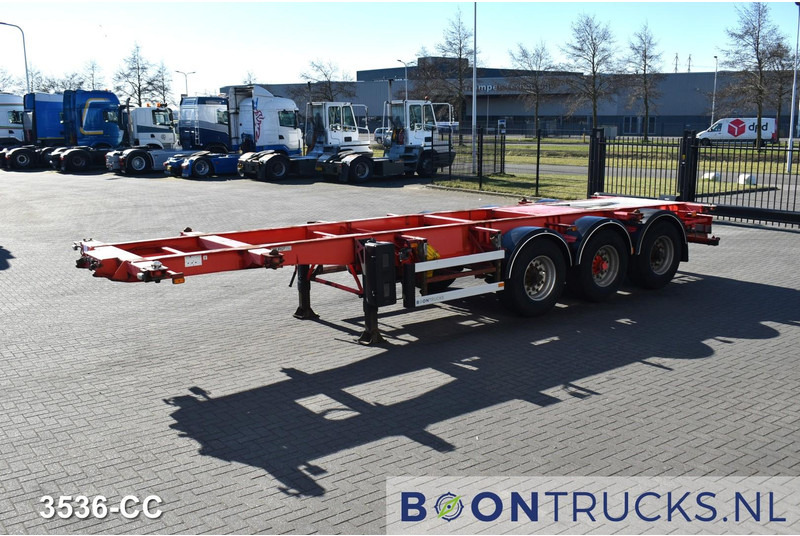 Burg BPO 12 27CDM12 TANK CHASSIS | 20-30ft * 3800 Kg * NL TRAILER - Konteynır taşıyıcı/ Yedek karoser dorse: fotoğraf 5 Burg BPO 12 27CDM12 TANK CHASSIS | 20-30ft * 3800 Kg * NL TRAILER - Konteynır taşıyıcı/ Yedek karoser dorse: fotoğraf 5