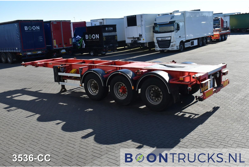 Burg BPO 12 27CDM12 TANK CHASSIS | 20-30ft * 3800 Kg * NL TRAILER - Konteynır taşıyıcı/ Yedek karoser dorse: fotoğraf 3 Burg BPO 12 27CDM12 TANK CHASSIS | 20-30ft * 3800 Kg * NL TRAILER - Konteynır taşıyıcı/ Yedek karoser dorse: fotoğraf 3