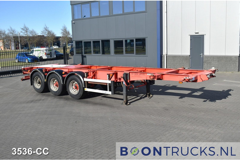 Burg BPO 12 27CDM12 TANK CHASSIS | 20-30ft * 3800 Kg * NL TRAILER - Konteynır taşıyıcı/ Yedek karoser dorse: fotoğraf 4 Burg BPO 12 27CDM12 TANK CHASSIS | 20-30ft * 3800 Kg * NL TRAILER - Konteynır taşıyıcı/ Yedek karoser dorse: fotoğraf 4
