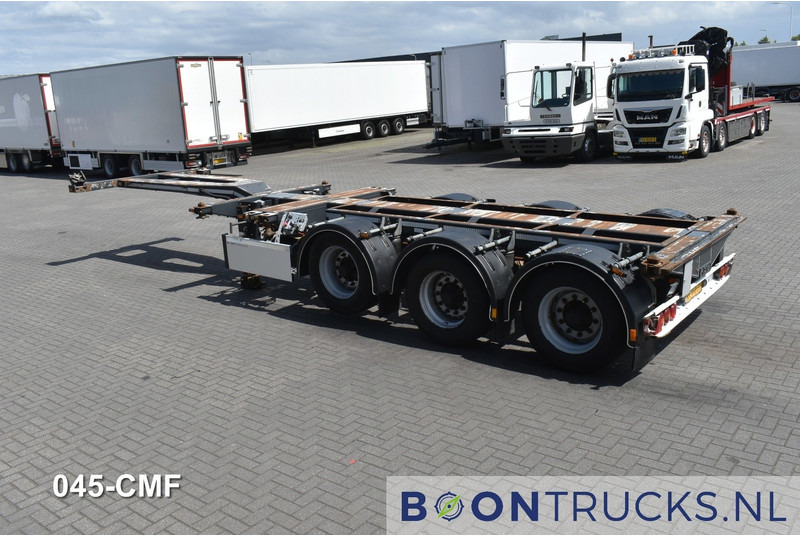D-Tec FLEXITRAILER | 2x20-30-40-45ft HC * 2x EXTENDABLE * LIFT AXLE * NL TRAILER - Konteynır taşıyıcı/ Yedek karoser dorse: fotoğraf 3 D-Tec FLEXITRAILER | 2x20-30-40-45ft HC * 2x EXTENDABLE * LIFT AXLE * NL TRAILER - Konteynır taşıyıcı/ Yedek karoser dorse: fotoğraf 3