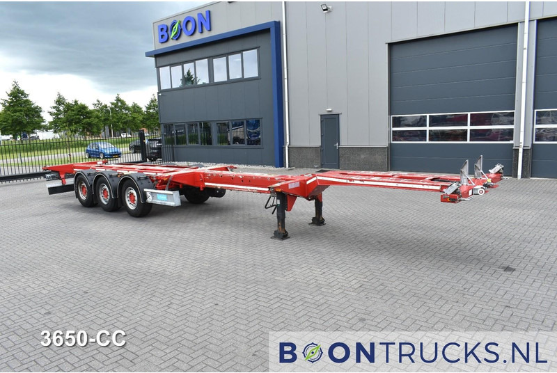 D-Tec FLEXITRAILER | 2x20-30-40-45ft HC * 2x LIFT AXLE * 2x EXTENDABLE * MOT 11-2025 - Konteynır taşıyıcı/ Yedek karoser dorse: fotoğraf 4 D-Tec FLEXITRAILER | 2x20-30-40-45ft HC * 2x LIFT AXLE * 2x EXTENDABLE * MOT 11-2025 - Konteynır taşıyıcı/ Yedek karoser dorse: fotoğraf 4