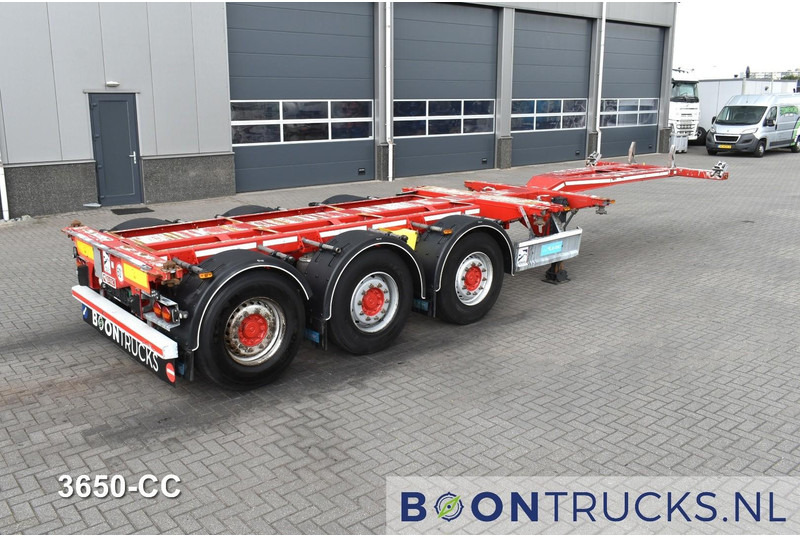 D-Tec FLEXITRAILER | 2x20-30-40-45ft HC * 2x LIFT AXLE * 2x EXTENDABLE * MOT 11-2025 - Konteynır taşıyıcı/ Yedek karoser dorse: fotoğraf 1 D-Tec FLEXITRAILER | 2x20-30-40-45ft HC * 2x LIFT AXLE * 2x EXTENDABLE * MOT 11-2025 - Konteynır taşıyıcı/ Yedek karoser dorse: fotoğraf 1