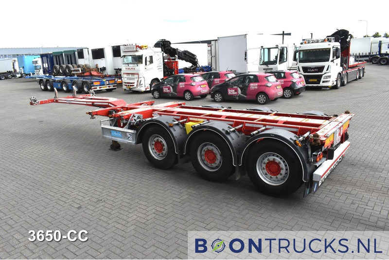 D-Tec FLEXITRAILER | 2x20-30-40-45ft HC * 2x LIFT AXLE * 2x EXTENDABLE * MOT 11-2025 - Konteynır taşıyıcı/ Yedek karoser dorse: fotoğraf 3 D-Tec FLEXITRAILER | 2x20-30-40-45ft HC * 2x LIFT AXLE * 2x EXTENDABLE * MOT 11-2025 - Konteynır taşıyıcı/ Yedek karoser dorse: fotoğraf 3