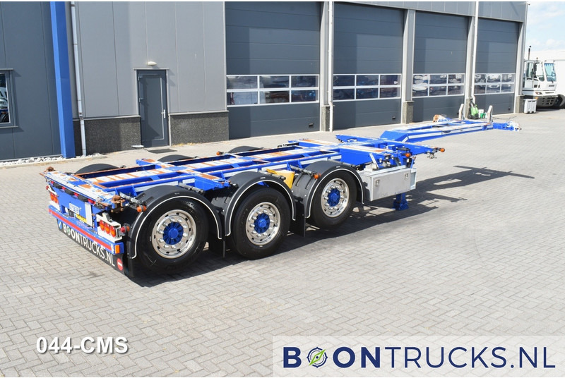 D-Tec FLEXITRAILER | 2x20-30-40-45ft HC * 2x LIFT AXLE * BPW/DISC * 3x EXT * NL TRAILER * APK 05-2026 - Konteynır taşıyıcı/ Yedek karoser dorse: fotoğraf 1 D-Tec FLEXITRAILER | 2x20-30-40-45ft HC * 2x LIFT AXLE * BPW/DISC * 3x EXT * NL TRAILER * APK 05-2026 - Konteynır taşıyıcı/ Yedek karoser dorse: fotoğraf 1
