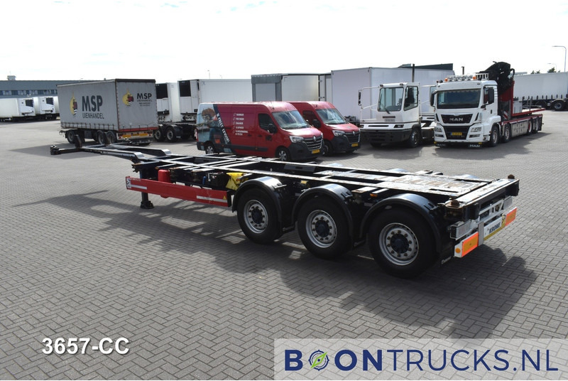 Krone SD BOX LINER | 2x20-40-45ft HC * LIFT AXLE * BPW/DISC * EXTENDABLE REAR * 10x AVAILABLE - Konteynır taşıyıcı/ Yedek karoser dorse: fotoğraf 3 Krone SD BOX LINER | 2x20-40-45ft HC * LIFT AXLE * BPW/DISC * EXTENDABLE REAR * 10x AVAILABLE - Konteynır taşıyıcı/ Yedek karoser dorse: fotoğraf 3