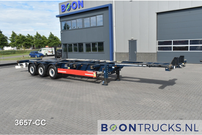 Krone SD BOX LINER | 2x20-40-45ft HC * LIFT AXLE * BPW/DISC * EXTENDABLE REAR * 10x AVAILABLE - Konteynır taşıyıcı/ Yedek karoser dorse: fotoğraf 5 Krone SD BOX LINER | 2x20-40-45ft HC * LIFT AXLE * BPW/DISC * EXTENDABLE REAR * 10x AVAILABLE - Konteynır taşıyıcı/ Yedek karoser dorse: fotoğraf 5