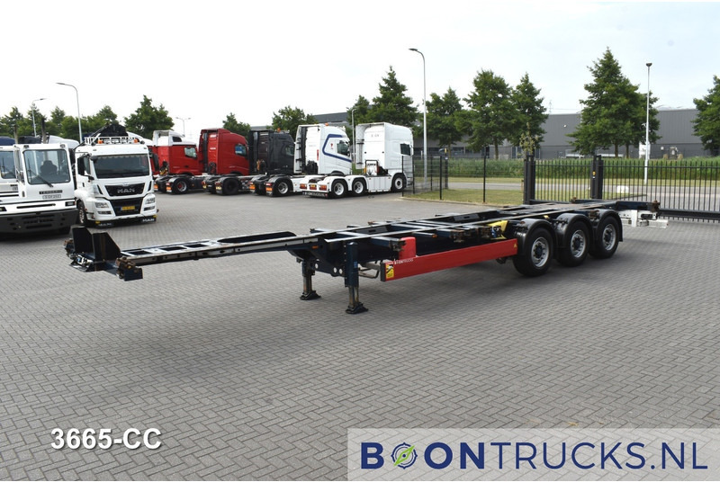 Krone SD BOX LINER | 2x20-40-45ft HC * LIFT AXLE * BPW/DISC * EXTENDABLE REAR * 7x AVAILABLE - Konteynır taşıyıcı/ Yedek karoser dorse: fotoğraf 5 Krone SD BOX LINER | 2x20-40-45ft HC * LIFT AXLE * BPW/DISC * EXTENDABLE REAR * 7x AVAILABLE - Konteynır taşıyıcı/ Yedek karoser dorse: fotoğraf 5