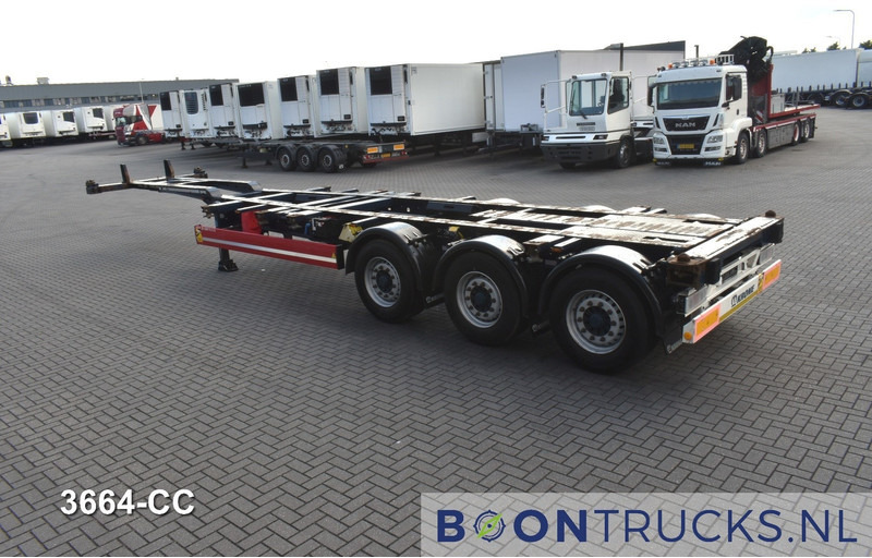 Krone SD BOX LINER | 2x20-40-45ft HC * LIFT AXLE * BPW/DISC * EXTENDABLE REAR * 7x AVAILABLE - Konteynır taşıyıcı/ Yedek karoser dorse: fotoğraf 3 Krone SD BOX LINER | 2x20-40-45ft HC * LIFT AXLE * BPW/DISC * EXTENDABLE REAR * 7x AVAILABLE - Konteynır taşıyıcı/ Yedek karoser dorse: fotoğraf 3