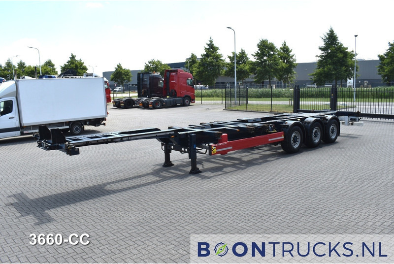 Krone SD BOX LINER | 2x20-40-45ft HC * LIFT AXLE * BPW/DISC * EXTENDABLE REAR * 7x AVAILABLE - Konteynır taşıyıcı/ Yedek karoser dorse: fotoğraf 5 Krone SD BOX LINER | 2x20-40-45ft HC * LIFT AXLE * BPW/DISC * EXTENDABLE REAR * 7x AVAILABLE - Konteynır taşıyıcı/ Yedek karoser dorse: fotoğraf 5