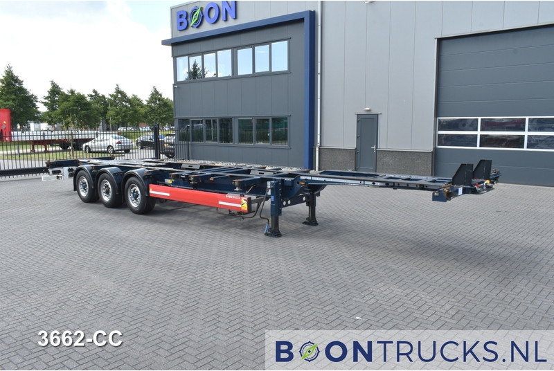 Krone SD BOX LINER | 2x20-40-45ft HC * LIFT AXLE * BPW/DISC * EXTENDABLE REAR * 7x AVAILABLE - Konteynır taşıyıcı/ Yedek karoser dorse: fotoğraf 4 Krone SD BOX LINER | 2x20-40-45ft HC * LIFT AXLE * BPW/DISC * EXTENDABLE REAR * 7x AVAILABLE - Konteynır taşıyıcı/ Yedek karoser dorse: fotoğraf 4