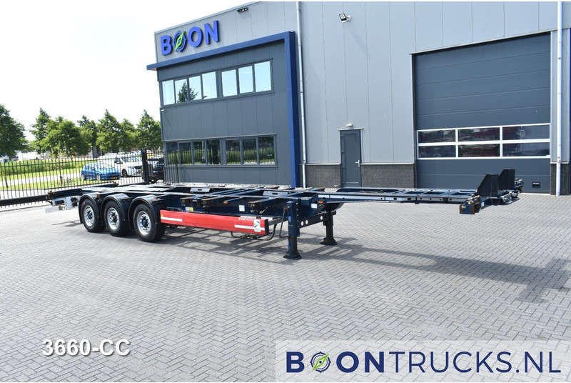 Krone SD BOX LINER | 2x20-40-45ft HC * LIFT AXLE * BPW/DISC * EXTENDABLE REAR * 7x AVAILABLE - Konteynır taşıyıcı/ Yedek karoser dorse: fotoğraf 4 Krone SD BOX LINER | 2x20-40-45ft HC * LIFT AXLE * BPW/DISC * EXTENDABLE REAR * 7x AVAILABLE - Konteynır taşıyıcı/ Yedek karoser dorse: fotoğraf 4