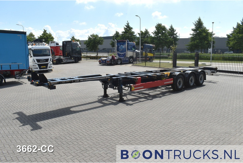 Krone SD BOX LINER | 2x20-40-45ft HC * LIFT AXLE * BPW/DISC * EXTENDABLE REAR * 7x AVAILABLE - Konteynır taşıyıcı/ Yedek karoser dorse: fotoğraf 5 Krone SD BOX LINER | 2x20-40-45ft HC * LIFT AXLE * BPW/DISC * EXTENDABLE REAR * 7x AVAILABLE - Konteynır taşıyıcı/ Yedek karoser dorse: fotoğraf 5