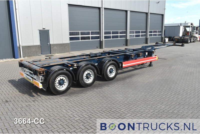 Krone SD BOX LINER | 2x20-40-45ft HC * LIFT AXLE * BPW/DISC * EXTENDABLE REAR * 7x AVAILABLE - Konteynır taşıyıcı/ Yedek karoser dorse: fotoğraf 1 Krone SD BOX LINER | 2x20-40-45ft HC * LIFT AXLE * BPW/DISC * EXTENDABLE REAR * 7x AVAILABLE - Konteynır taşıyıcı/ Yedek karoser dorse: fotoğraf 1