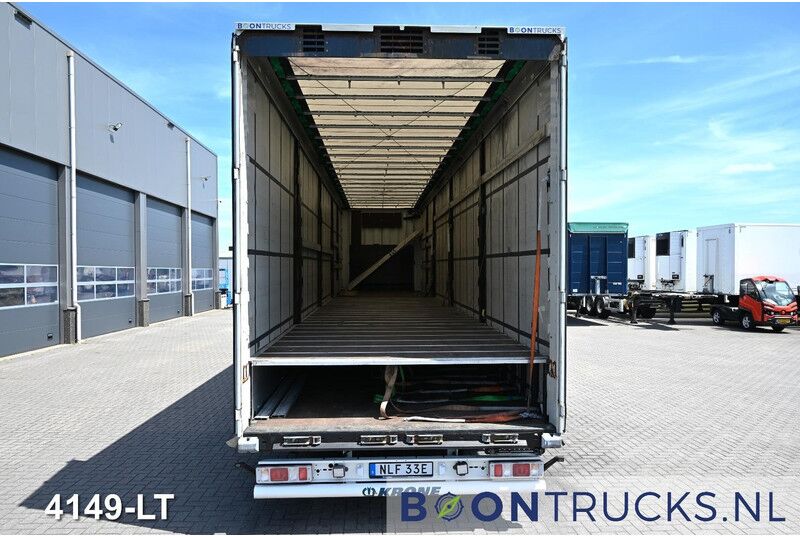 Krone SD MEGA LINER DOUBLE FLOOR * LIFT ROOF * SLIDE ROOF * BPW * TOP! - Alçak çerçeveli platform dorse: fotoğraf 2 Krone SD MEGA LINER DOUBLE FLOOR * LIFT ROOF * SLIDE ROOF * BPW * TOP! - Alçak çerçeveli platform dorse: fotoğraf 2
