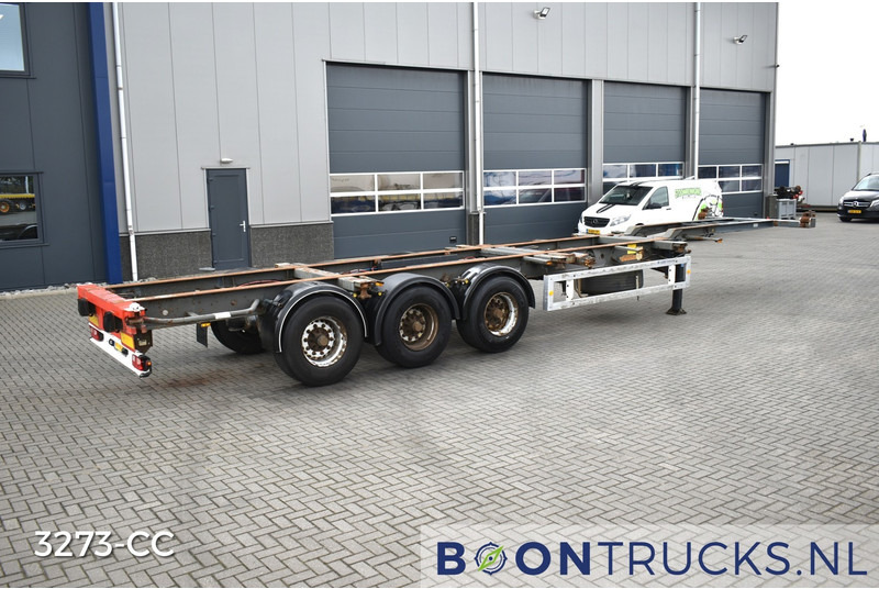 Krone SDC 27 FIXED | 2x20-30-40ft HC * LIFT AXLE * NL TRAILER - Konteynır taşıyıcı/ Yedek karoser dorse: fotoğraf 1 Krone SDC 27 FIXED | 2x20-30-40ft HC * LIFT AXLE * NL TRAILER - Konteynır taşıyıcı/ Yedek karoser dorse: fotoğraf 1