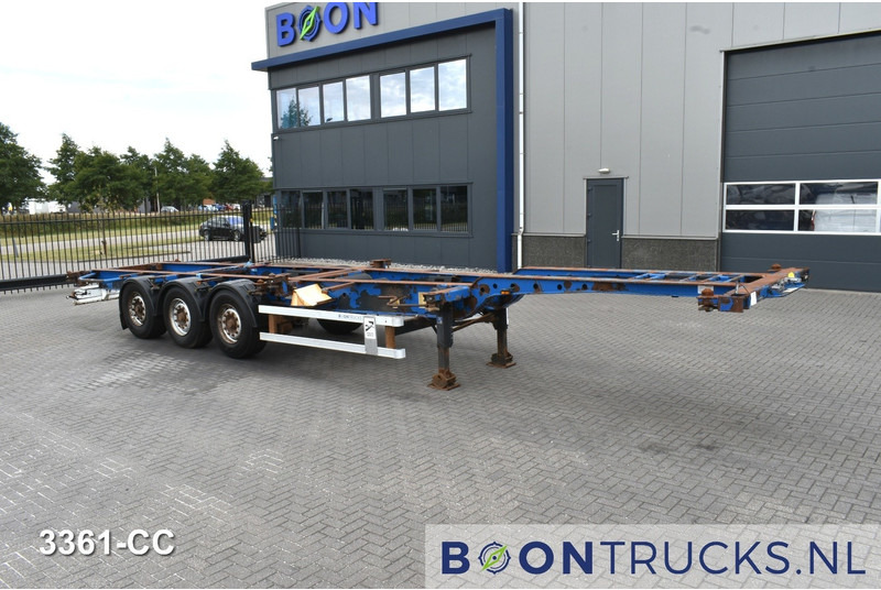 Krone SDC 27 FIXED CHASSIS | 2x20-40ft HC * 2x LIFT AXLE * BPW/DISC * NL TRAILER - Konteynır taşıyıcı/ Yedek karoser dorse: fotoğraf 3 Krone SDC 27 FIXED CHASSIS | 2x20-40ft HC * 2x LIFT AXLE * BPW/DISC * NL TRAILER - Konteynır taşıyıcı/ Yedek karoser dorse: fotoğraf 3