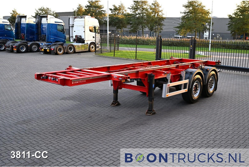 Pacton ET4 | 20ft * SAF DISC * NL TRAILER * APK 06-26 - Konteynır taşıyıcı/ Yedek karoser dorse: fotoğraf 4 Pacton ET4 | 20ft * SAF DISC * NL TRAILER * APK 06-26 - Konteynır taşıyıcı/ Yedek karoser dorse: fotoğraf 4