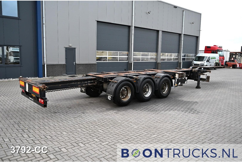 Pacton T3-010 2x20-30-40-45ft HC * 2x EXTENDABLE * 1x LIFT AXLE * NL TRAILER - Konteynır taşıyıcı/ Yedek karoser dorse: fotoğraf 2 Pacton T3-010 2x20-30-40-45ft HC * 2x EXTENDABLE * 1x LIFT AXLE * NL TRAILER - Konteynır taşıyıcı/ Yedek karoser dorse: fotoğraf 2
