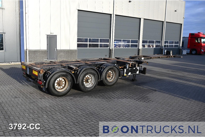 Pacton T3-010 2x20-30-40-45ft HC * 2x EXTENDABLE * 1x LIFT AXLE * NL TRAILER - Konteynır taşıyıcı/ Yedek karoser dorse: fotoğraf 1 Pacton T3-010 2x20-30-40-45ft HC * 2x EXTENDABLE * 1x LIFT AXLE * NL TRAILER - Konteynır taşıyıcı/ Yedek karoser dorse: fotoğraf 1