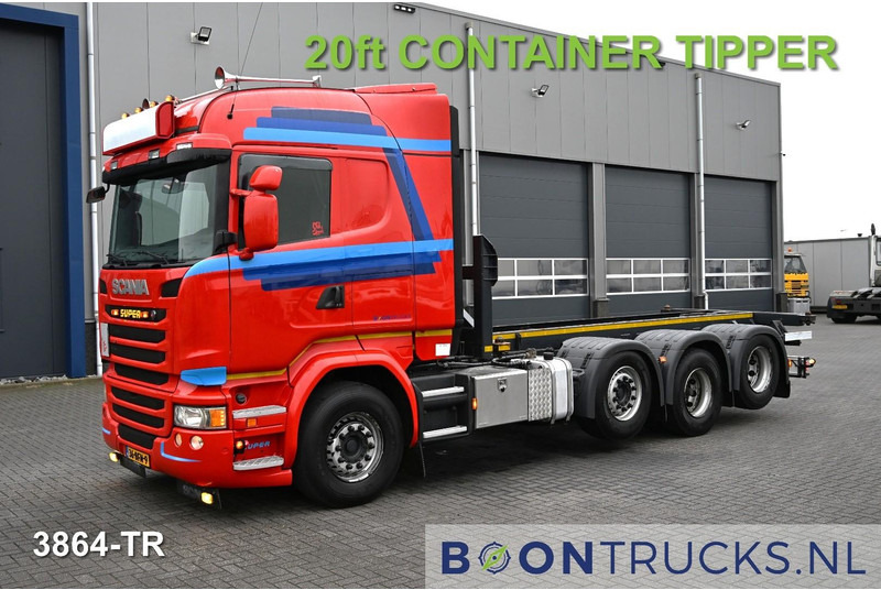 Scania R450 8x2 | EURO6 * CONTAINER TRANSPORT * 20ft TIPPING * NL TRUCK * APK 02-2026 - Konteynır taşıyıcı/ Yedek karoser kamyon: fotoğraf 1 Scania R450 8x2 | EURO6 * CONTAINER TRANSPORT * 20ft TIPPING * NL TRUCK * APK 02-2026 - Konteynır taşıyıcı/ Yedek karoser kamyon: fotoğraf 1