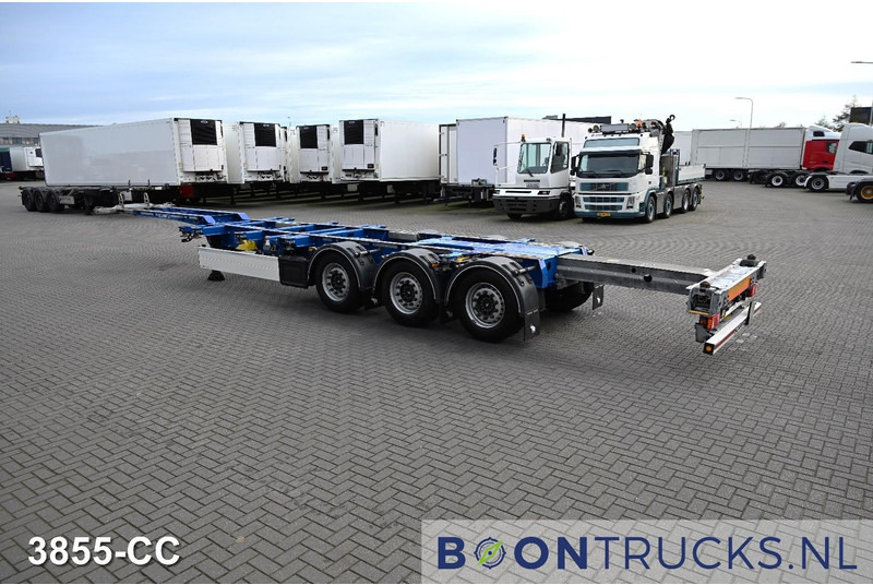 Schmitz Cargobull SCB*S3B | 2x20-30-40-45ft HC * LIFT AXLE * DISC BRAKE * EXTENDABLE REAR - Konteynır taşıyıcı/ Yedek karoser dorse: fotoğraf 3 Schmitz Cargobull SCB*S3B | 2x20-30-40-45ft HC * LIFT AXLE * DISC BRAKE * EXTENDABLE REAR - Konteynır taşıyıcı/ Yedek karoser dorse: fotoğraf 3