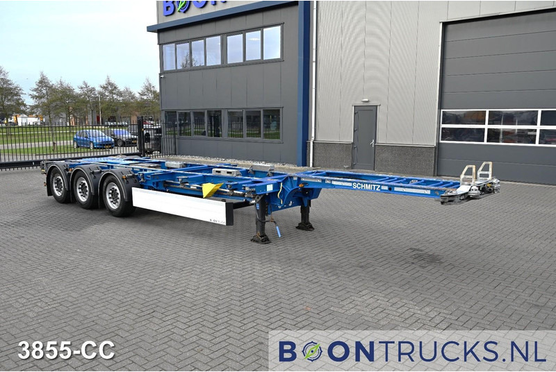 Schmitz Cargobull SCB*S3B | 2x20-30-40-45ft HC * LIFT AXLE * DISC BRAKE * EXTENDABLE REAR - Konteynır taşıyıcı/ Yedek karoser dorse: fotoğraf 4 Schmitz Cargobull SCB*S3B | 2x20-30-40-45ft HC * LIFT AXLE * DISC BRAKE * EXTENDABLE REAR - Konteynır taşıyıcı/ Yedek karoser dorse: fotoğraf 4
