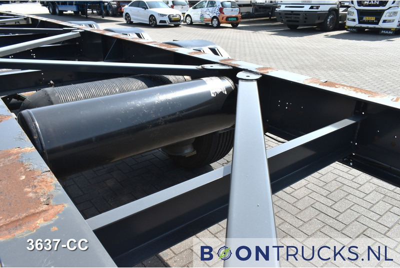 Konteynır taşıyıcı/ Yedek karoser dorse Schmitz Cargobull SCF 24 G LIGHT FIXED CHASSIS | 45ft HC * 4400 Kg * DISC BRAKES * NL TRAILER * APK 04-2026: fotoğraf 13