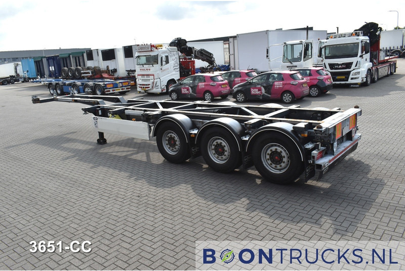 Van Hool A3C002 2x20-30-40-45ft HC * LIFT AXLE * SAF / DISC * EXTENDABLE REAR - Konteynır taşıyıcı/ Yedek karoser dorse: fotoğraf 3 Van Hool A3C002 2x20-30-40-45ft HC * LIFT AXLE * SAF / DISC * EXTENDABLE REAR - Konteynır taşıyıcı/ Yedek karoser dorse: fotoğraf 3
