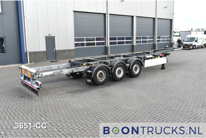 Van Hool A3C002 2x20-30-40-45ft HC * LIFT AXLE * SAF / DISC * EXTENDABLE REAR - Konteynır taşıyıcı/ Yedek karoser dorse: fotoğraf 2 Van Hool A3C002 2x20-30-40-45ft HC * LIFT AXLE * SAF / DISC * EXTENDABLE REAR - Konteynır taşıyıcı/ Yedek karoser dorse: fotoğraf 2