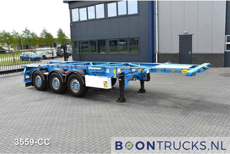 Van Hool A3C002 TANK CHASSIS | 20-30ft * ADR AT FL EX/II EX/III * 3680 Kg * NL TRAILER - Konteynır taşıyıcı/ Yedek karoser dorse: fotoğraf 4 Van Hool A3C002 TANK CHASSIS | 20-30ft * ADR AT FL EX/II EX/III * 3680 Kg * NL TRAILER - Konteynır taşıyıcı/ Yedek karoser dorse: fotoğraf 4