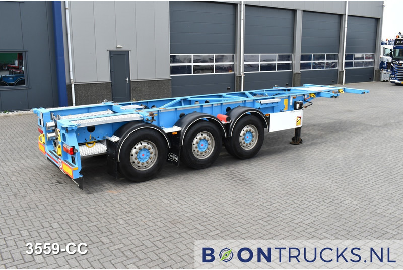 Van Hool A3C002 TANK CHASSIS | 20-30ft * ADR AT FL EX/II EX/III * 3680 Kg * NL TRAILER - Konteynır taşıyıcı/ Yedek karoser dorse: fotoğraf 1 Van Hool A3C002 TANK CHASSIS | 20-30ft * ADR AT FL EX/II EX/III * 3680 Kg * NL TRAILER - Konteynır taşıyıcı/ Yedek karoser dorse: fotoğraf 1