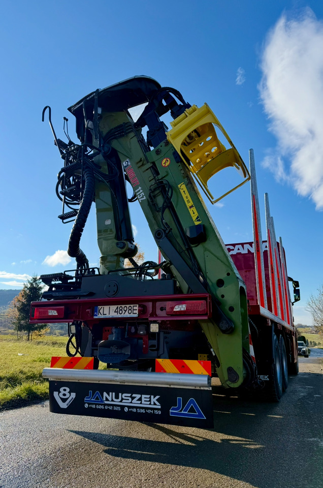 SCANIA R520 XT - Tomruk kamyonu, Vinçli kamyon: fotoğraf 5 SCANIA R520 XT - Tomruk kamyonu, Vinçli kamyon: fotoğraf 5