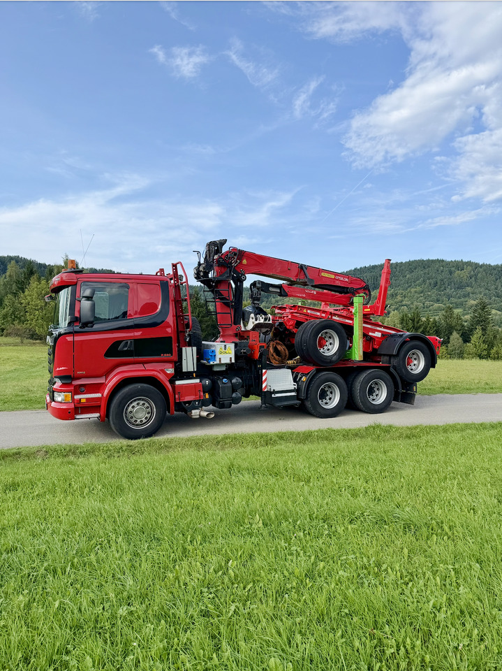 SCANIA R580 - Tomruk kamyonu, Vinçli kamyon: fotoğraf 2 SCANIA R580 - Tomruk kamyonu, Vinçli kamyon: fotoğraf 2