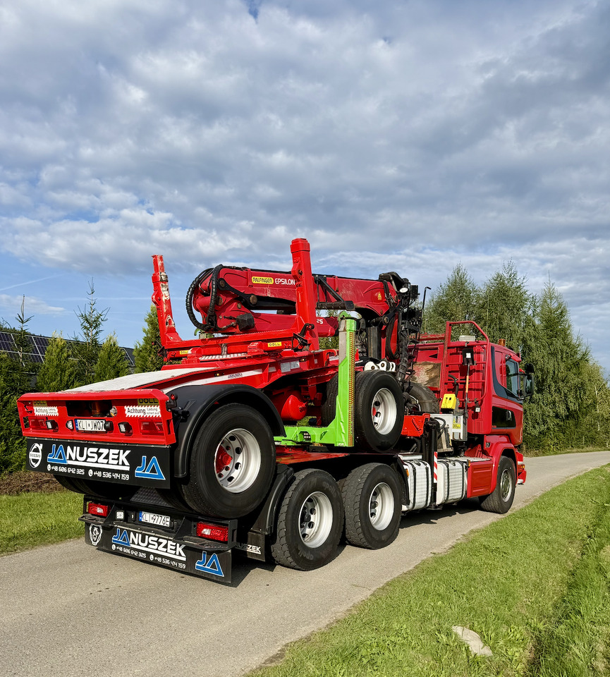 SCANIA R580 - Tomruk kamyonu, Vinçli kamyon: fotoğraf 5 SCANIA R580 - Tomruk kamyonu, Vinçli kamyon: fotoğraf 5