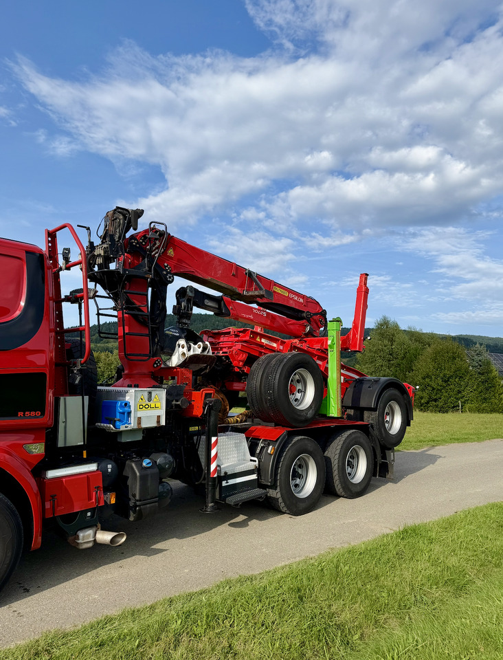 SCANIA R580 - Tomruk kamyonu, Vinçli kamyon: fotoğraf 3 SCANIA R580 - Tomruk kamyonu, Vinçli kamyon: fotoğraf 3