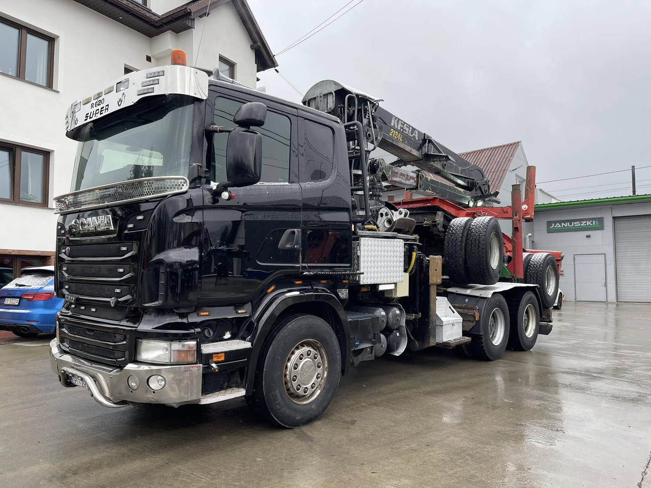 SCANIA R620 V8 - Tomruk kamyonu: fotoğraf 2 SCANIA R620 V8 - Tomruk kamyonu: fotoğraf 2