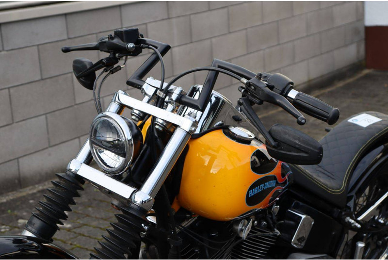 Motosiklet Harley-Davidson Soft Tail FXSTB: fotoğraf 12